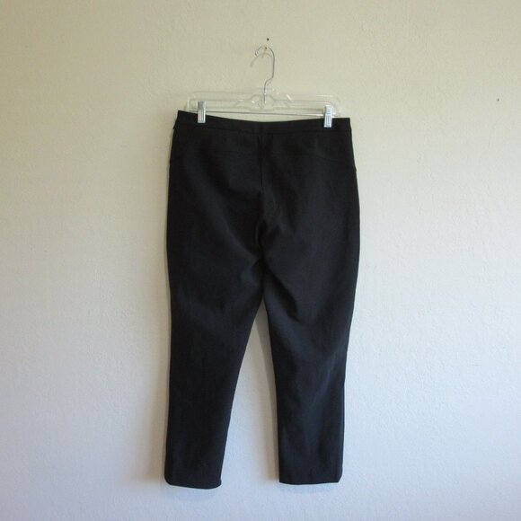 LULULEMON Black Women's Size 10 Trousers RN106259 - Picture 2 of 3